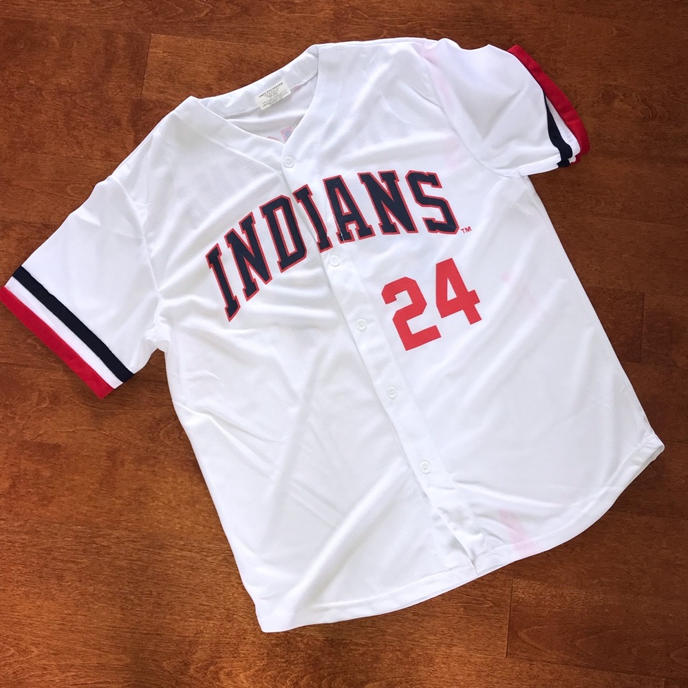 Cleveland Indians Francona Jersey #24 Sugardale 🌭